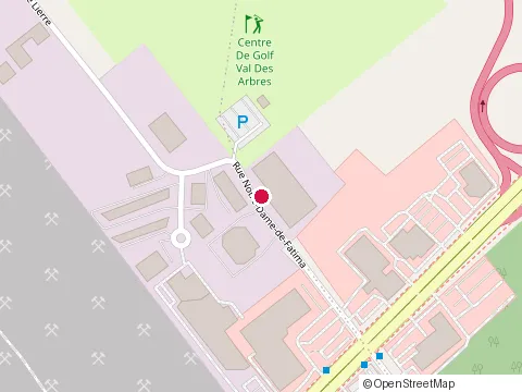 Location of Centre de Golf Val-des-Arbres at 1981 Rue Notre-Dame-de-Fatima, Laval