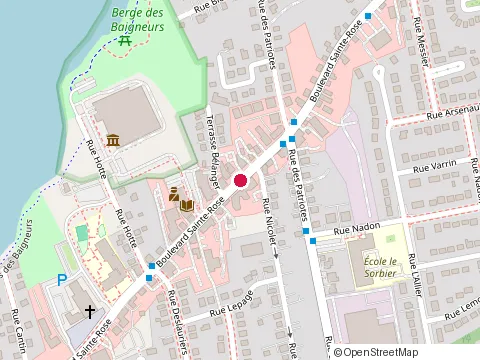 Location of Centre de Metallurgie de Laval at 155 boulevard Sainte-Rose, Laval
