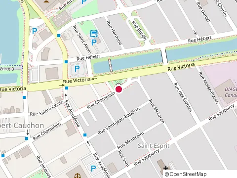 Location of Centre Dentaire Valleyfield at 3 Rue Champlain, Salaberry-de-Valleyfield