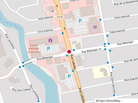 Location of Centre Informatique St-Jérôme at Bd du Curé-Labelle #7, Saint-Jérôme
