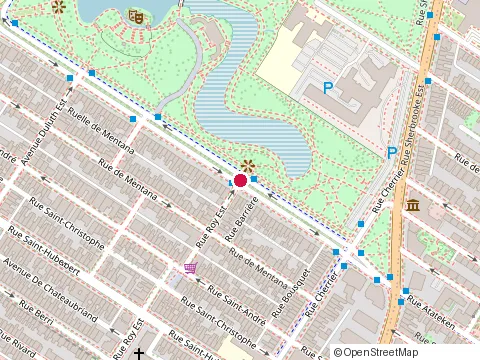 Location of Centre Mona Hebert la Medicine at 951 Rue Roy E, Montréal