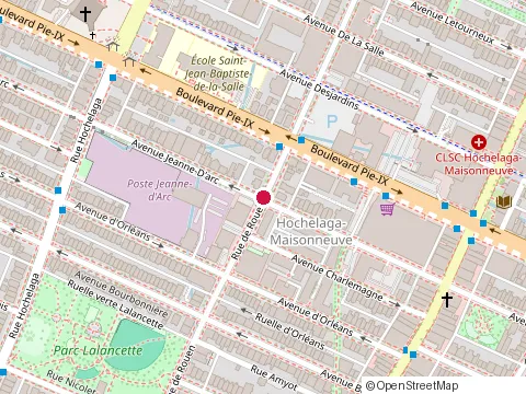 Location of Centre Silvauto Inc at 3921 Rue de Rouen, Montréal