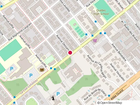 Location of Centre Social de la Croix Blanche at 960 avenue Dessane, Québec