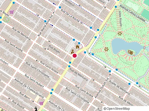 Location of Centre Soha at 961 Rue Rachel E, Montréal