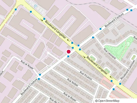 Location of Céramique Tilmar Internationale Inc at 6425 Boulevard Couture, Saint-Léonard