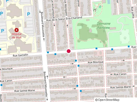 Location of Cgf Clôtures À Gatineau at 19 Rue Montpetit, Gatineau