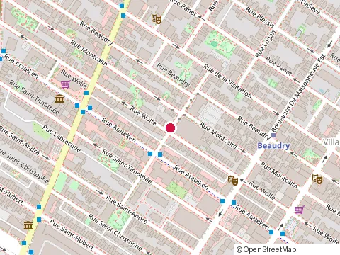 Emplacement de Ch Électrique Inc - Électricien au 1650 Rue Wolfe, Montréal