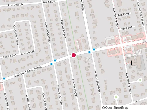 Location of Chalets Beaconsfield Motel at 505 Beaconsfield Blvd, Beaconsfield