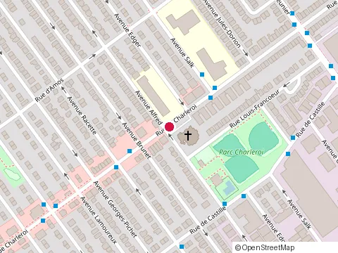 Location of Champion Pizza at 5412 Rue de Charleroi, Montréal-Nord