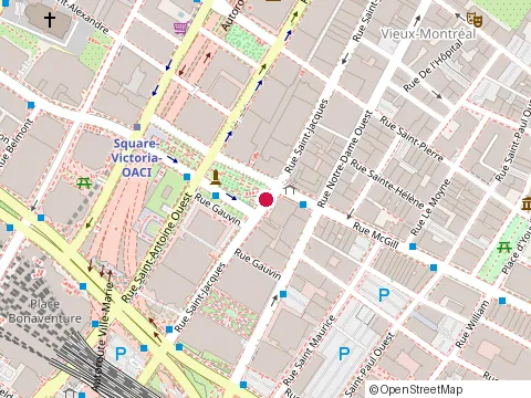Location of Charness, Charness&Charness Llp, Montréal