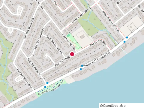 Location of Chevaliers de Colomb at 7355 Rue du Tangara, Laval