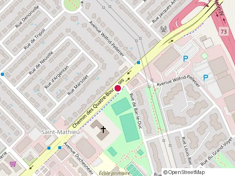 Location of Chevaliers de Colomb at 3155 chemin des Quatre-Bourgeois, Québec