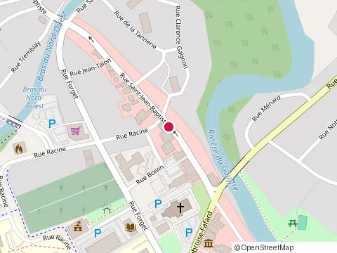Location of Chez Bouquet Eco-Bistro at 39  Rue Saint-Jean-Baptiste, Baie-Saint-Paul