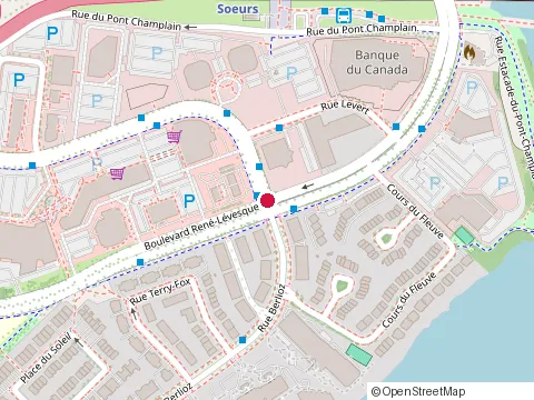 Location of Chez Carl at 3000  boulevard Rene-Levesque, Verdun