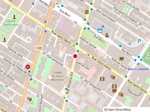 Location of Chez Gatsé Restaurant Tibétain at 317 Ontario St E, Montréal