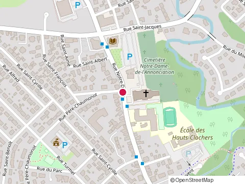 Location of Chez Richard at Notre Dame Ancienne 1616, Lorette