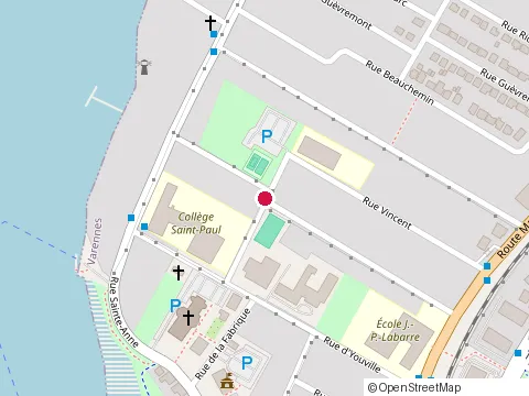 Location of Chez Tante Azélie at 217 Rue Sainte-Anne, Varennes