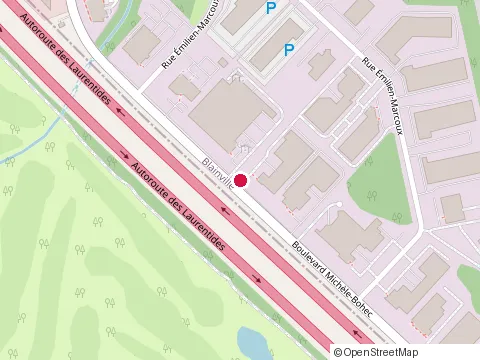 Location of Chsld Michèle-Bohec at 1350 Boulevard Michèle-Bohec, Blainville
