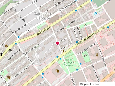 Location of Ciccio Café at 875 Rue de Claire-Fontaine, Québec