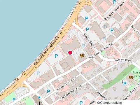 Location of Cie l'Industrielle Alliance at 70 Rue Saint-Germain E # 115, Rimouski