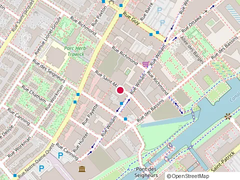 Location of Cinelande Inc at 420 St Martin, Montréal