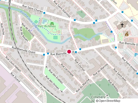 Location of Cirq et Fantasie at 5 Rue Coursol, Sainte-Thérèse