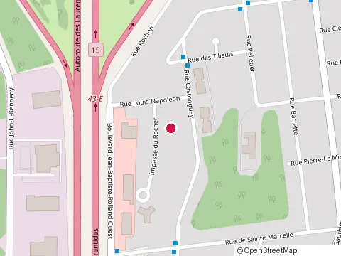 Location of Cité Rive-Nord at 487 Rue Castonguay, Saint-Jérôme