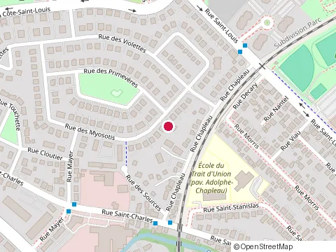 Location of Climatisation A.R.M at 180 Rue des Myosotis, Sainte-Thérèse