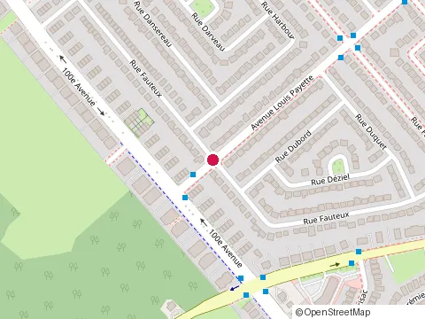 Location of Clinique Acumedicina-Laval at avenue Louis Payette 4610, Laval