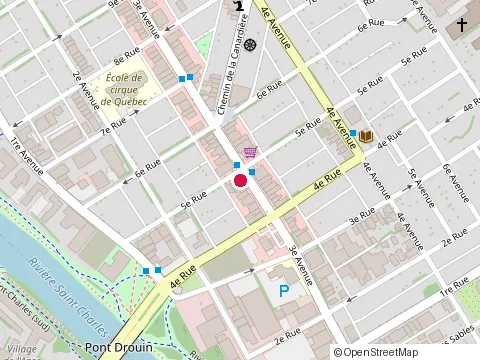 Location of Clinique Capillaire Gentlemen at 427 3E Ave, Québec