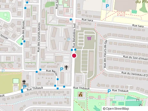 Location of Clinique de Kinesiologie Cki at 1943 Rue Belvedere S, Sherbrooke