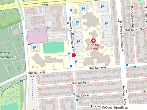 Location of Clinique de Physiotherapie at 116 Boul Lionel-Emond, Gatineau