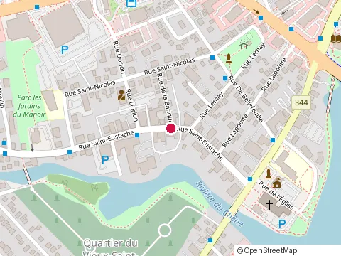 Location of Clinique de Varices Dr Pierre Cadieux at 135 Rue Saint-Eustache, Saint-Eustache