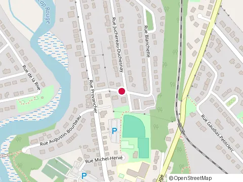 Location of Clinique Dentaire Bigras Pagé St-Cyr at 1404 Rue Blanchette, Québec