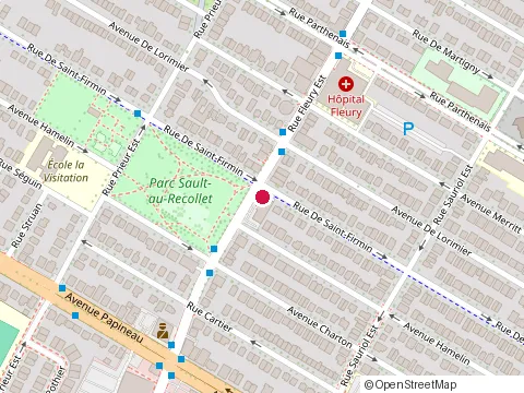 Location of Clinique Dentaire Danident at 2044 Rue Fleury E, Montréal