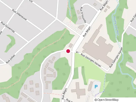Location of Clinique Dentaire Lajoie & Associés at 990 Rue Bégin, Chicoutimi