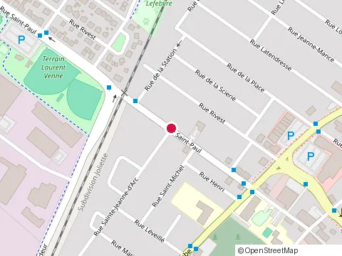 Location of Clinique Kinésis at 116 Rue Saint-Paul, Repentigny
