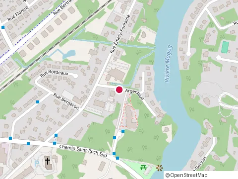 Location of Clinique Masso Express - Massothérapie Sherbrooke at 6300 Rue Émery-Fontaine, Sherbrooke