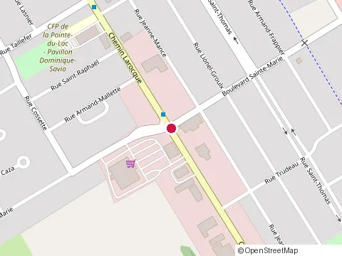 Location of Clinique Médi-Val at 408 Rue Jeanne-Mance, Salaberry-de-Valleyfield