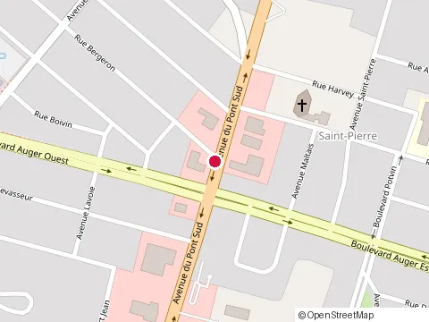 Location of Clinique Physio-Santé at 351 Avenue du Pont N, Alma