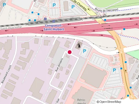 Emplacement de Cloture Actuel Inc au 2675 Rue Jensens, Saint-Hubert