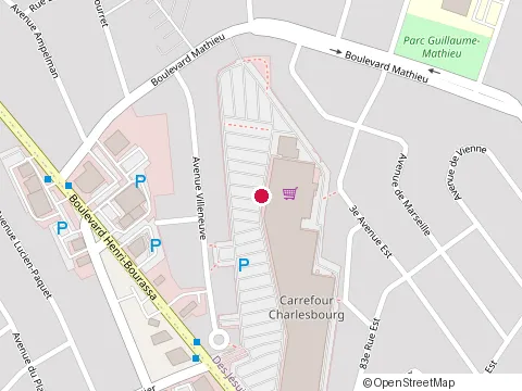 Location of Club Aventure-Quad Québec, Québec