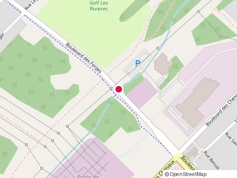Emplacement de Club de Golf les Rivieres Inc au 6500 boulevard des Forges, Trois-Rivières
