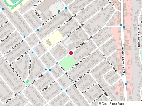 Location of Club de Soccer les Etoiles de l'Est Inc at 4901 Rue St Joseph, Laval