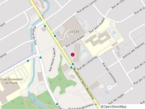 Location of Club de Tennis de Table Chops at 512-19200 boulevard Henri-Bourassa, Québec