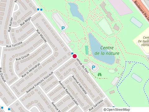 Location of Club des Astronomes Amateurs de Laval at 901 avenue du Parc, Laval