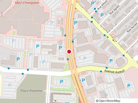 Location of Club Physique at 6680 boulevard Taschereau, Brossard