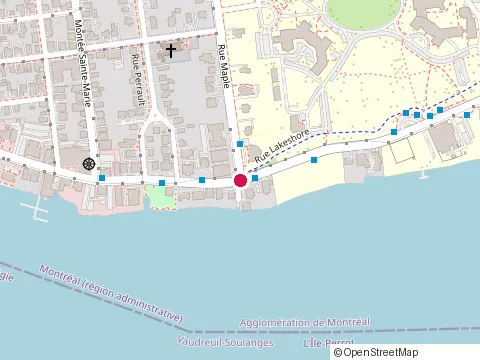 Location of Club Richelieu Montréal, Montréal