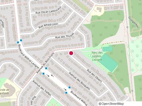 Location of Club Soccer Aylmer // Aylmer Soccer Club at 250 Avenue du Bois-Franc, Gatineau