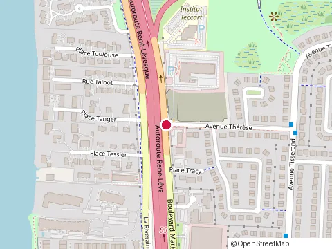 Location of Club Spa at 7455 Boulevard Marie-Victorin, Brossard